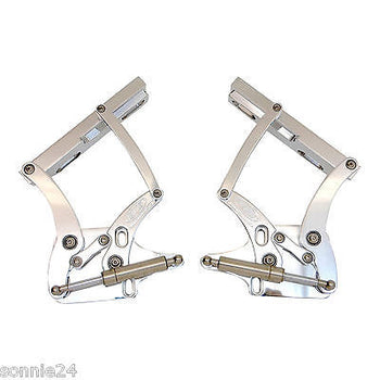 1967 1968 1969 1970 MERCURY COUGAR BILLET HOOD HINGES POLISHED MADE IN U.S.A.